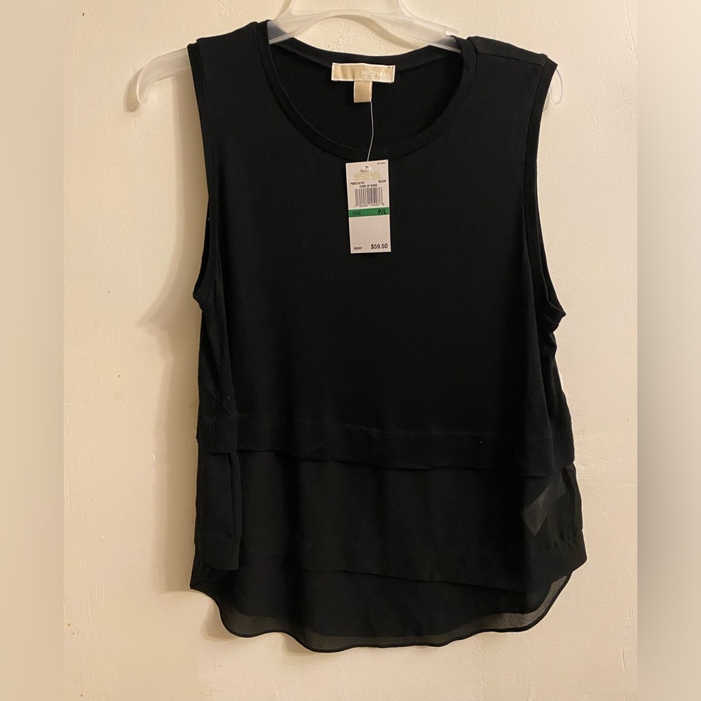 NWT Michael KORS black top